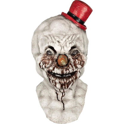 Ghoulish Productions Máscara De Látex Frosty Demon, Accesorio Látex Cosplay Demonio de Nieve, Disfraz Aterrador para Halloween y Fiestas Temáticas, Cosplay Muñeco de Nieve, Diseño Artesanal
