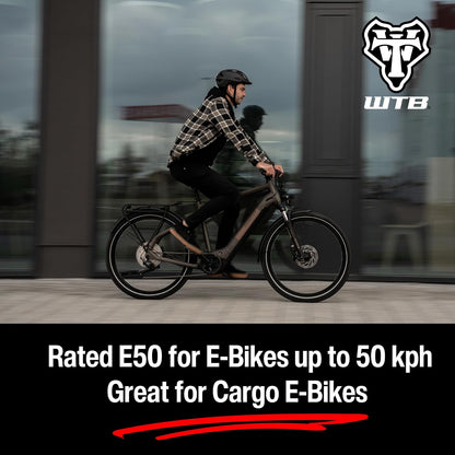 WTB Groov-E Hybrid Bike Tire (27.5''/29'') Wire Bead - E-Bikes & Commuter - Great in Wet Conditions (Optional Flat Guard Puncture Protection)'