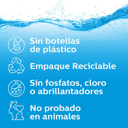 Arm & Hammer Power Sheets Caja con 50 Piezas. Detergente para Ropa en Láminas. Limpieza Profunda, Rápida Disolución y Fresco Aroma. Sin Cloro, Empaque Reciclable. Funciona en Todo Tipo de Lavadoras