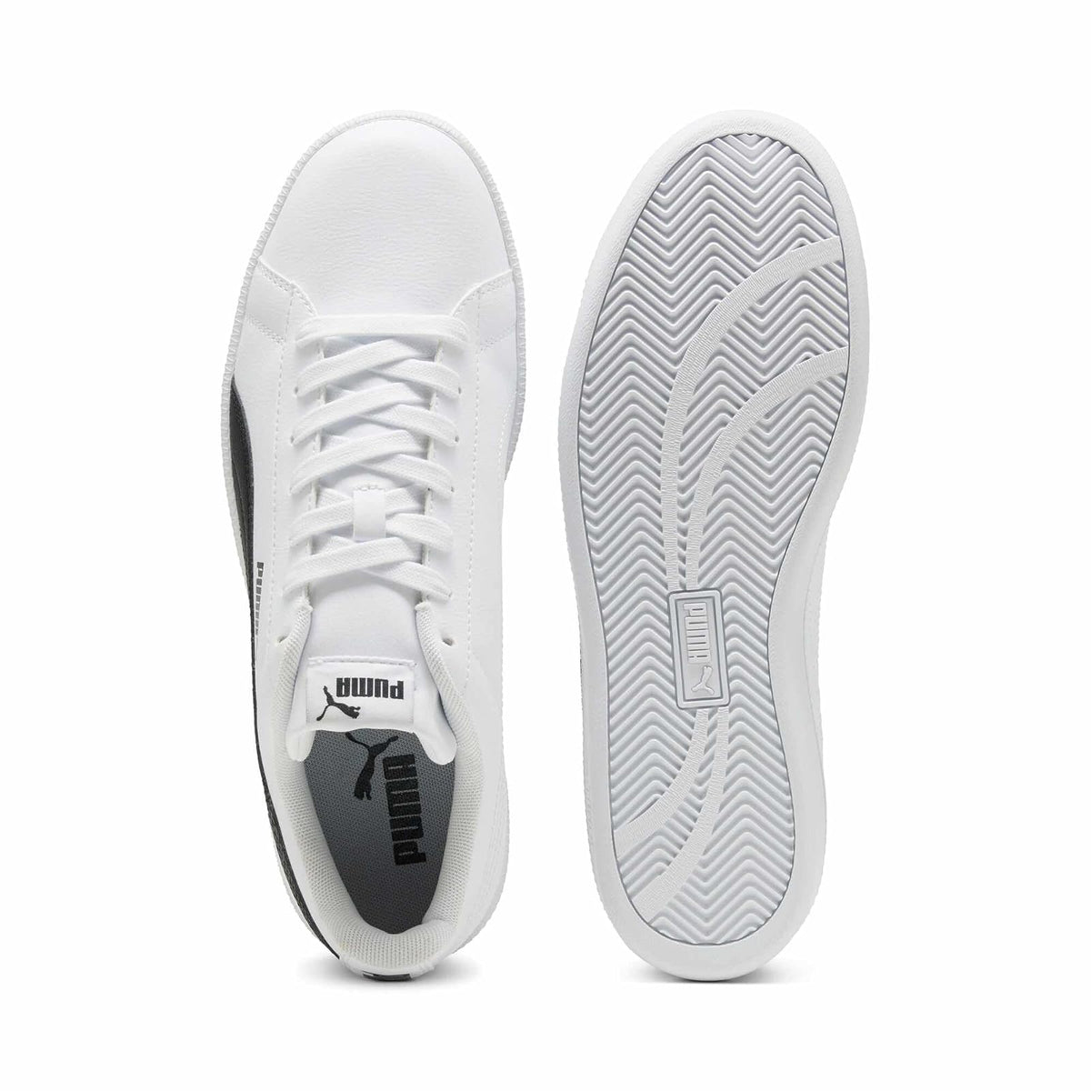 PUMA, Tenis Casuales UP, Unisex, Blanco con Azul, Talla 25,5