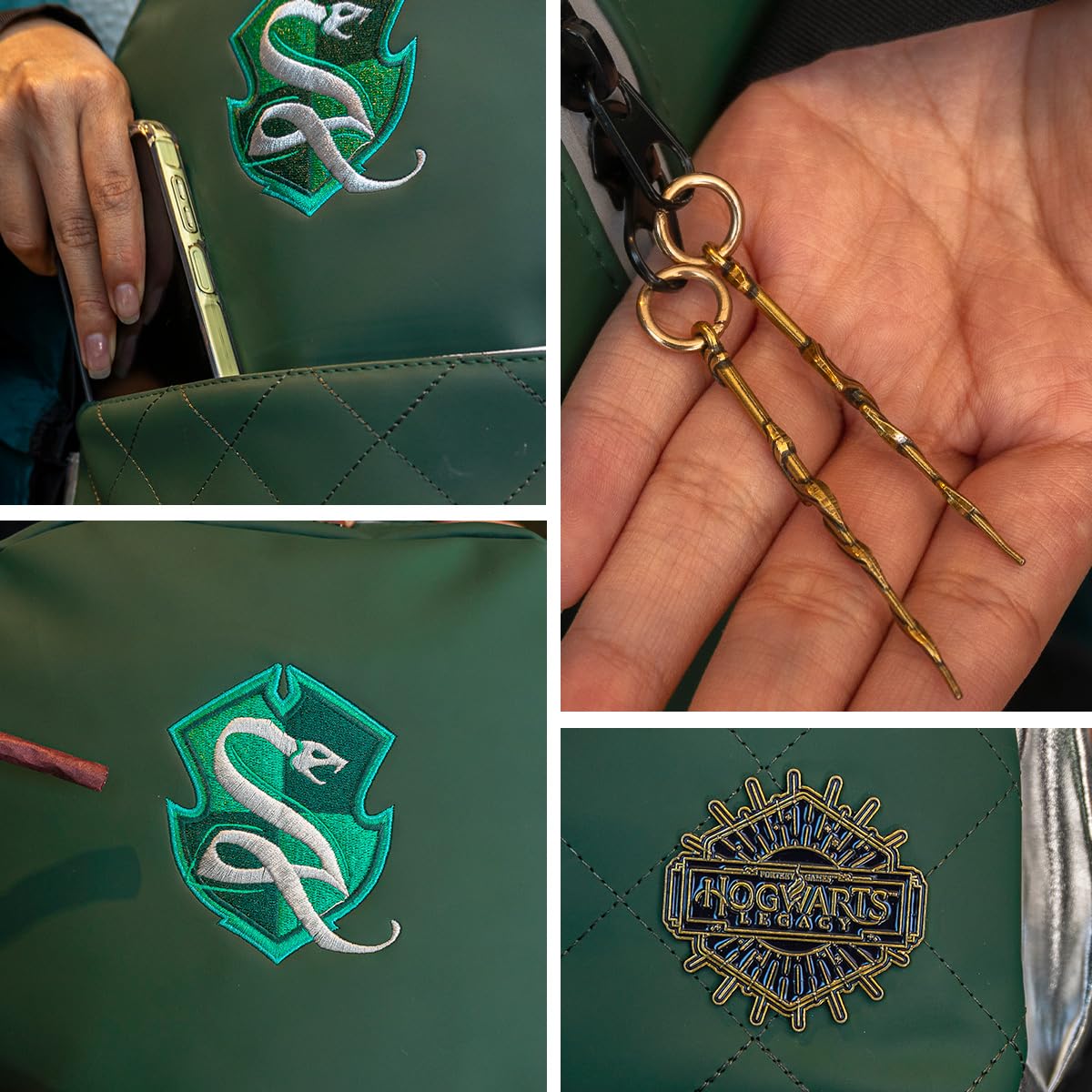 Harry Potter Mochila slytherin