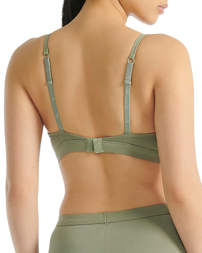 Adidas 3 Stripes Active Essentials Cotton Triangle Wrap Bralette Sujetador Mujer
