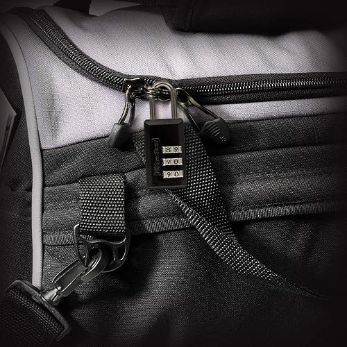 Master Lock 646T Candado para Equipaje de Combinación Reprogramable a 3 Dígitos