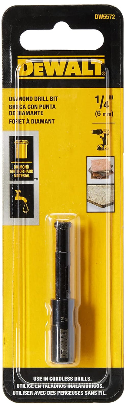 DEWALT DW5570 Broca Diamantada 3/16 pulg - 1 - 4 pulgadas