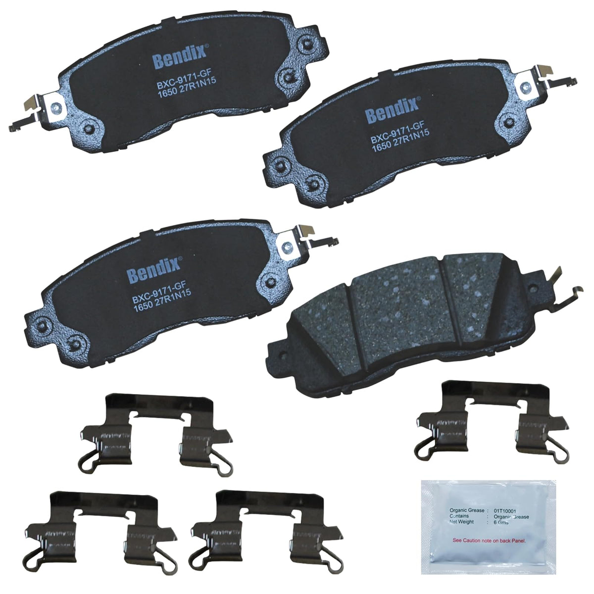 Bendix Priority 1 Pastillas de Freno de Cerámica - CFC1650