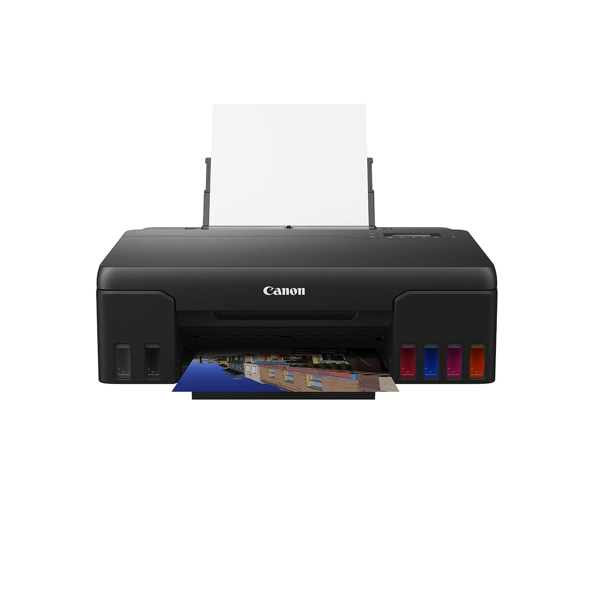 Canon Impresora Wi-Fi G510 de Tanque de tintas, Calidad fotográfica y Capacidad de 6 Botellas de tintas