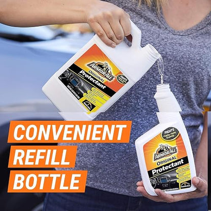 Armor All Recambio original Protectant de, Blanco, 1 Galón | Blanco, protección UV, vinilo/plástico/goma, no grasa