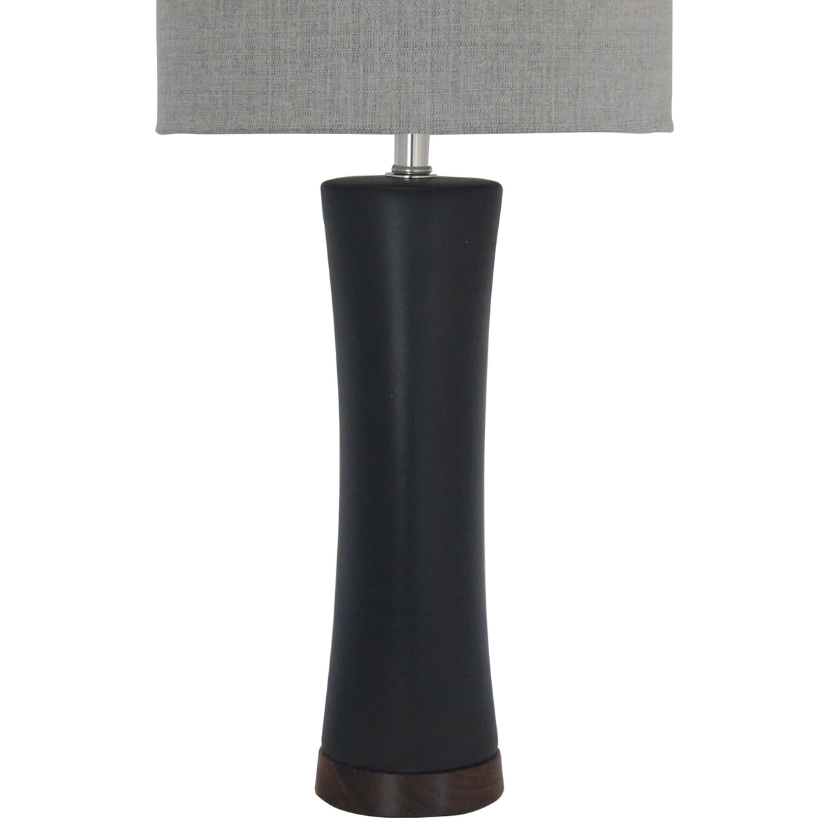 Luzerna CM-0057 Lámpara De Buro Xana, Color Negro Mate, 1 Unidad