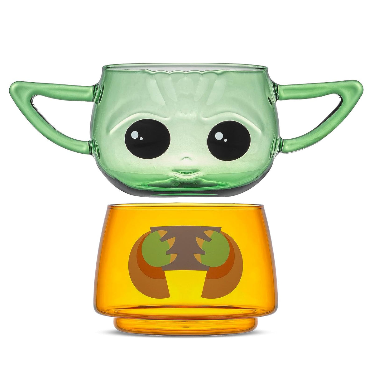 JoyJolt Star Wars Grogu Vasos Apilables