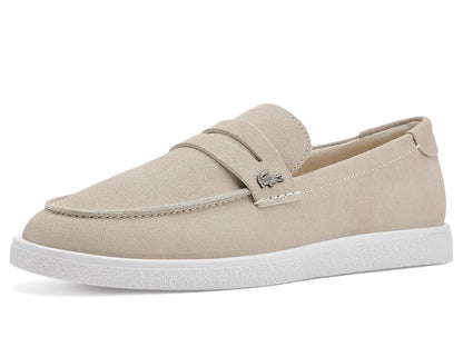 Zapatillas Lacoste Cochet de Gamuza para Hombre - 28.5 cm - Blanco Sucio - Blanco