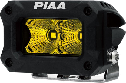 PIAA DKCL200 Serie 2000 Lámparas auxiliares de 3 pulgadas, amarillo, haz de inundación, paquete de 2