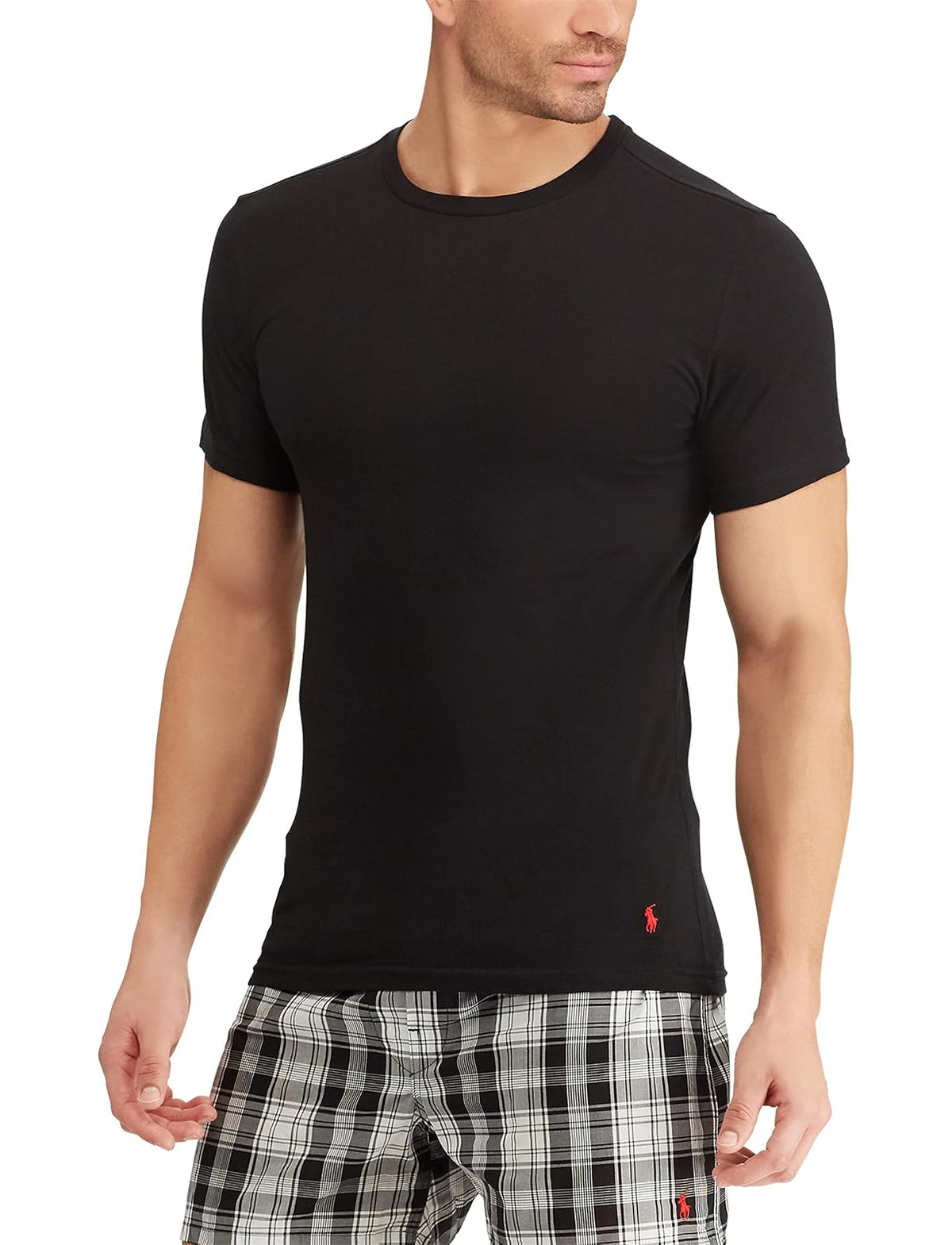 Polo Polo Ralph Lauren Slim Fit Absorbente Crew - Paquete de 3 Camisetas Camiseta para Hombre