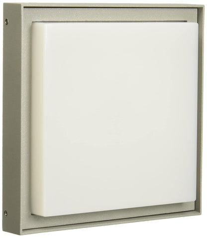 Tecnolite Lámpara Plafón LED 24 W - Luz de Día, IP54, IK05, Lámpara de Techo de Sobreponer Cuadrada, LED integrado