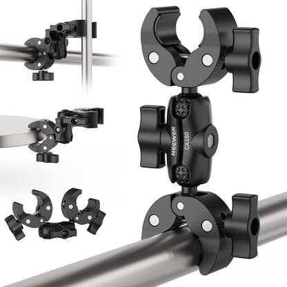 NEEWER Doble Abrazadera Super Clamp con Brazo Mágico para Cámara - CA160
