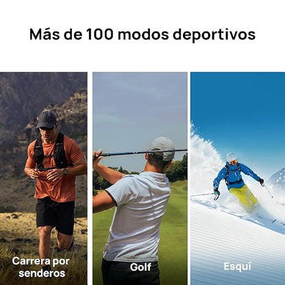 HUAWEI Watch GT 6 Pro Smartwatch 46mm Reloj Inteligente Hombre, Café | 1.47''AMOLED Pantalla, 21 Días de Batería, Ciclismo, GPS, NFC, ECG, SpO2, Compatible con iOS y Android