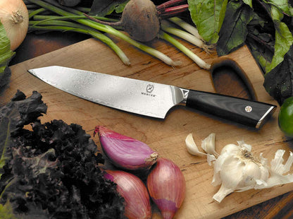 Mercer Culinary - Cuchillo de chef de alta calidad, 8 pulgadas, mango G10