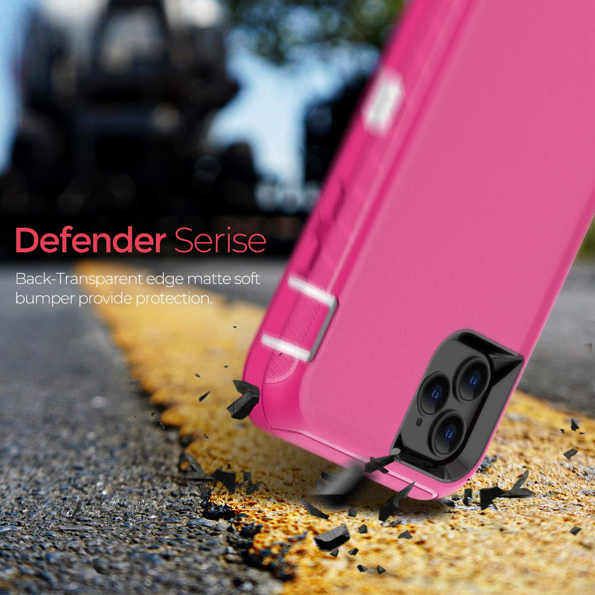 ORIbox - Funda Compatible con iPhone 11 Pro, Resistente a los Golpes y caídas