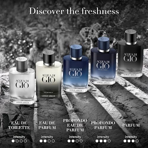 Acqua Di Gio by Giorgio Armani for Men - 3.4 oz EDT Spray (Blue Limited Edition)