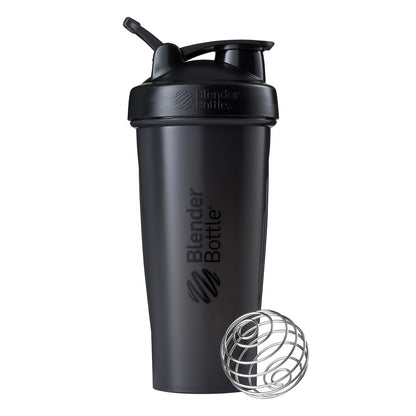 BlenderBottle Classic V2 Botella Mezcladora con Batidor 28 oz - Negro - 0.8 Litros