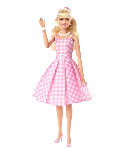 Barbie, Muñeca de Colección Perfect Day con un Adorable Vestido, Película, Juguetes para Niñas, Movie, Edad 6 Años en Adelante
