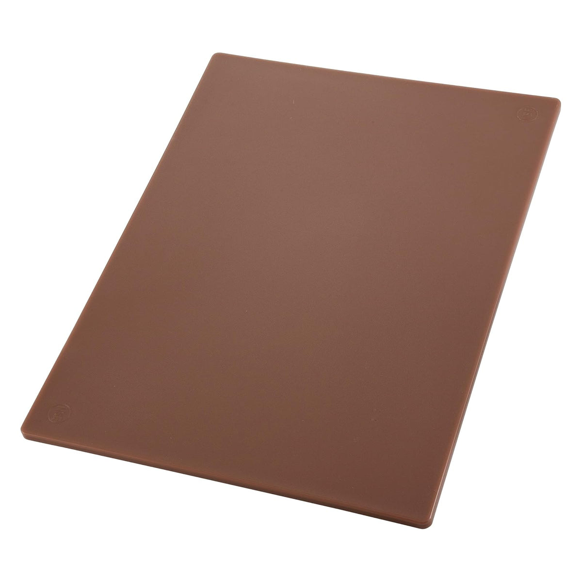Winco Tabla de Cortar de Polietileno para Cocina Profesional - 60.7l x 45.4an cm - Marrón