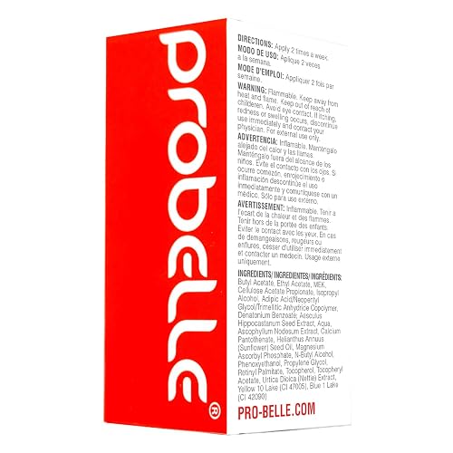 Probelle Anti-Bite - Tratamiento de mordeduras de uñas para niños y adultos - Esmalte de uñas sin mordedura para pulgares y chupar el pulgar - 9 Free - 5 fl oz (0.9 fl oz)
