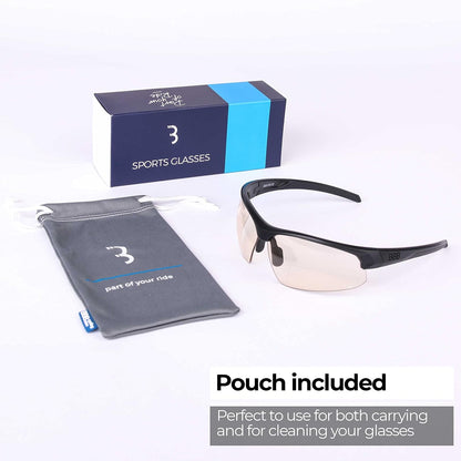BBB BSG-59PH - anteojos Deportivas con Lentes Intercambiables para Ciclismo de montaña y Carretera
