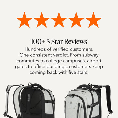 SwissGear Travel Tech Pro Scansmart Laptop Backpack Mochila para portátil Unisex adulto