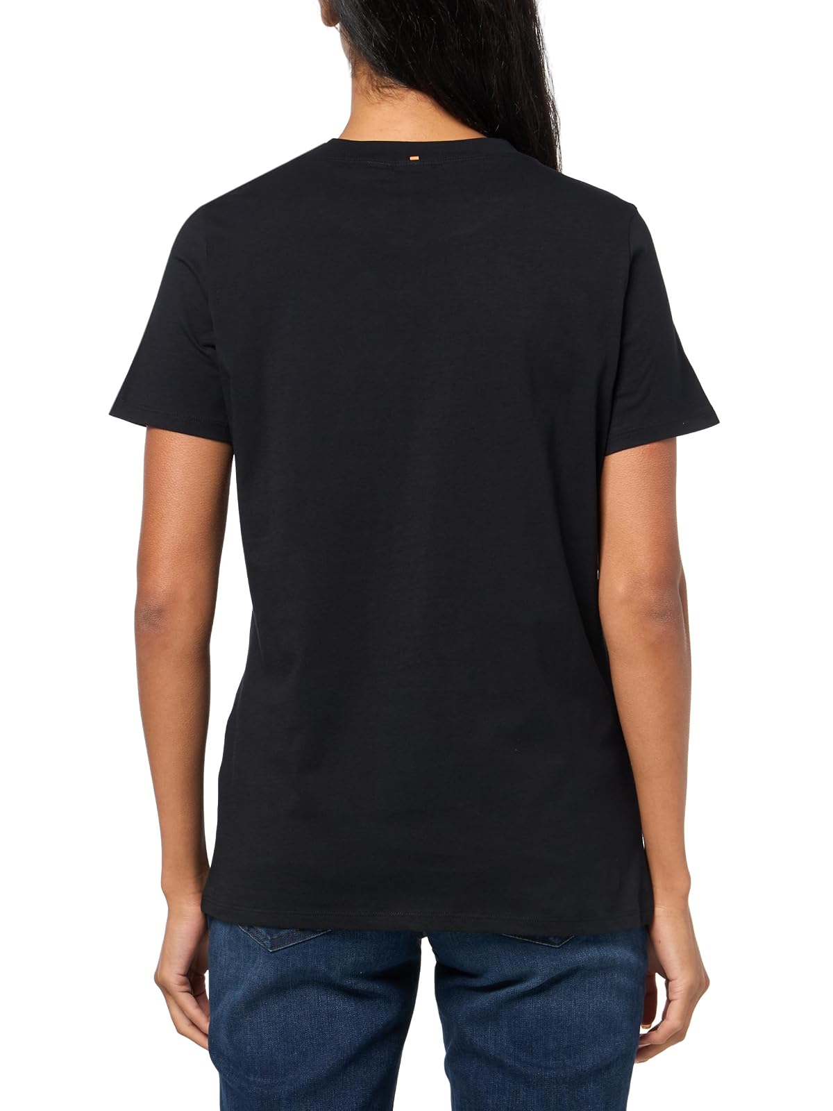 Boss - Playera de algodón con Logotipo Grande para Mujer