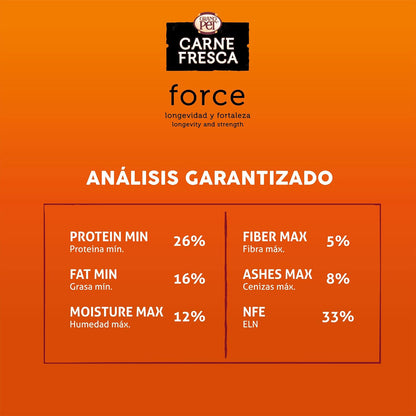 GrandPET Carne Fresca Force (4 Kgs)