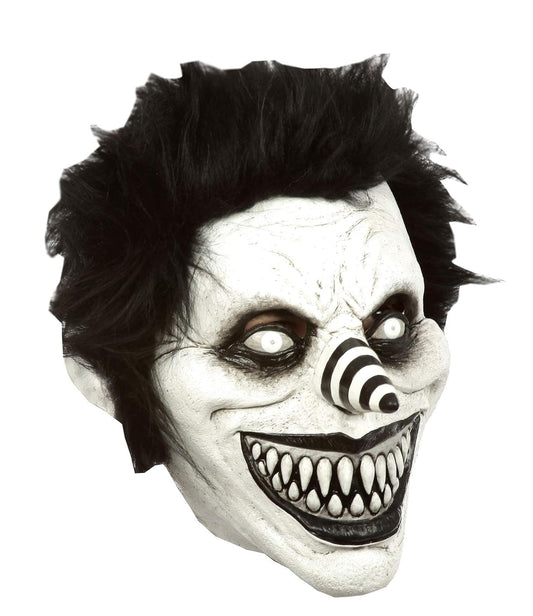 Máscara de CreepyPasta de Laughing Jack, Máscaras de Monstruos de Creepy Pasta Ideales para Disfraz de Halloween y Fiestas de Disfraces