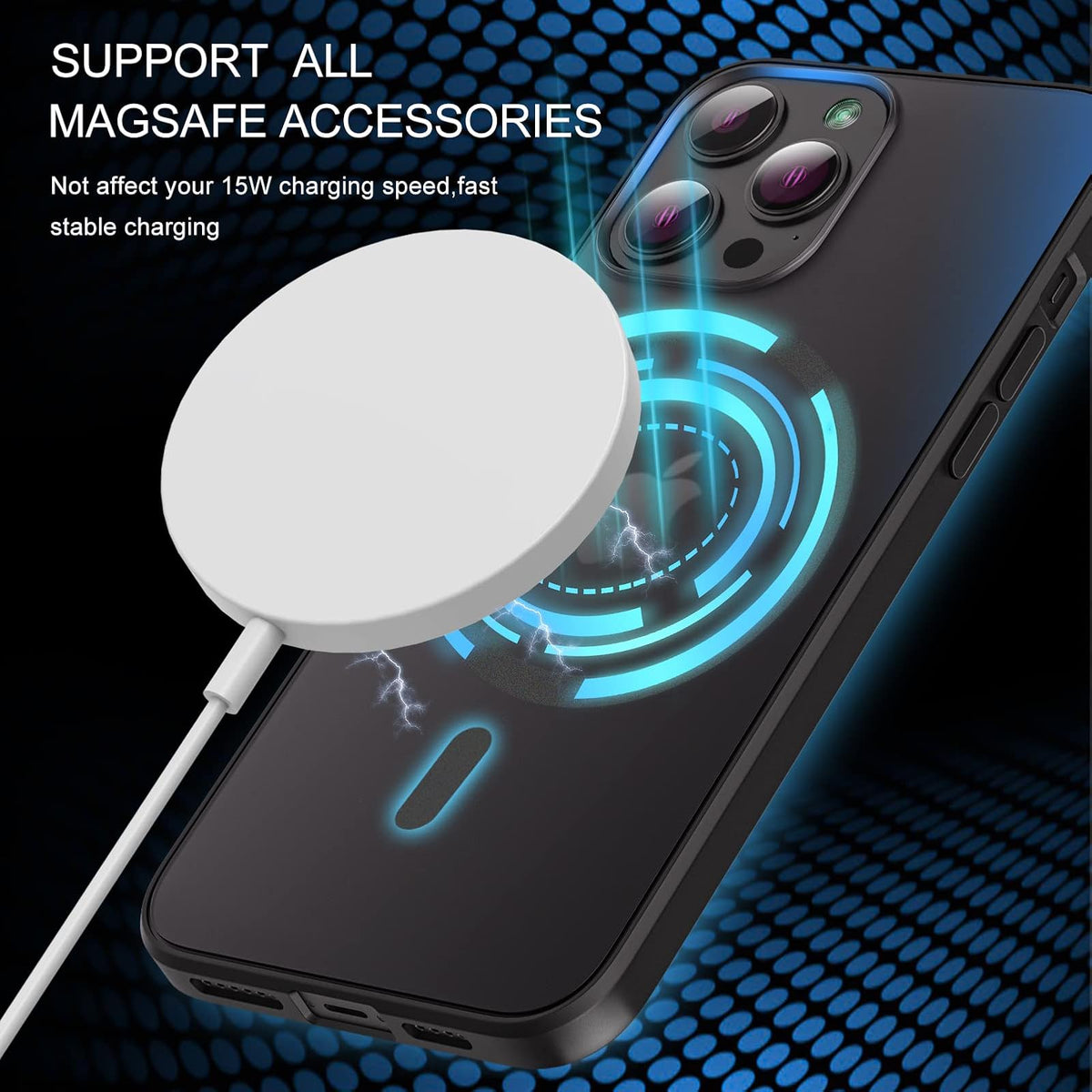 ORIbox - Carcasa Compatible con iPhone XS MAX, translúcida Mate con Bordes Suaves, Ligera