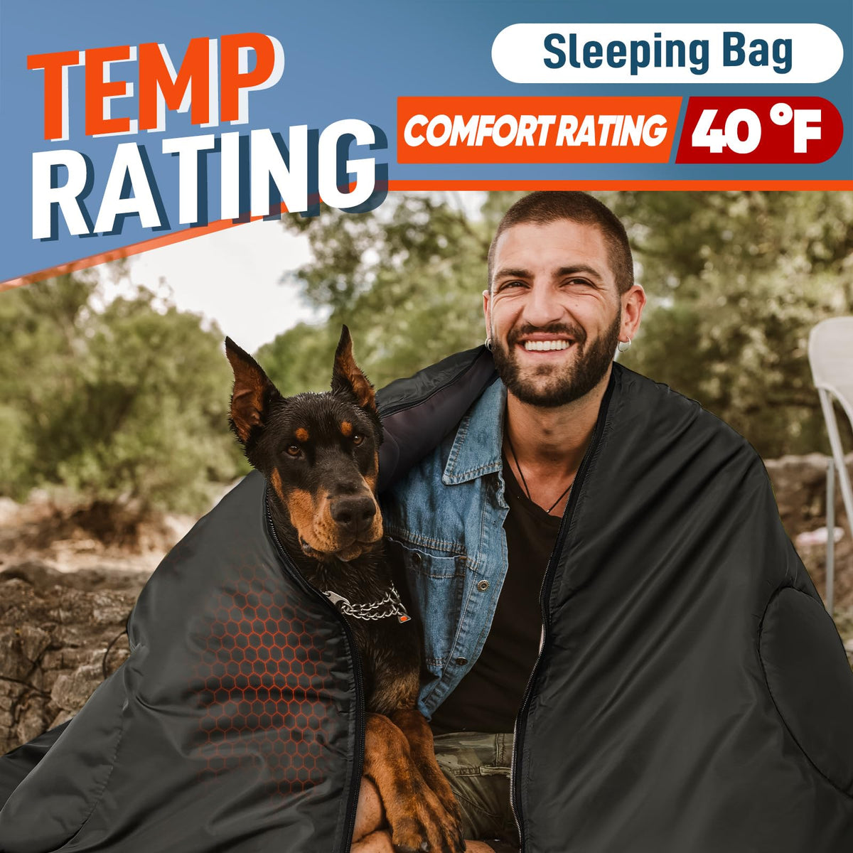 MEREZA - Saco de Dormir de Invierno de 0 Grados para Adultos y niños con Almohada, Saco de Dormir para Clima frío para 4 Estaciones, Camping, Senderismo, mochilero, Sacos de Dormir para Grandes y