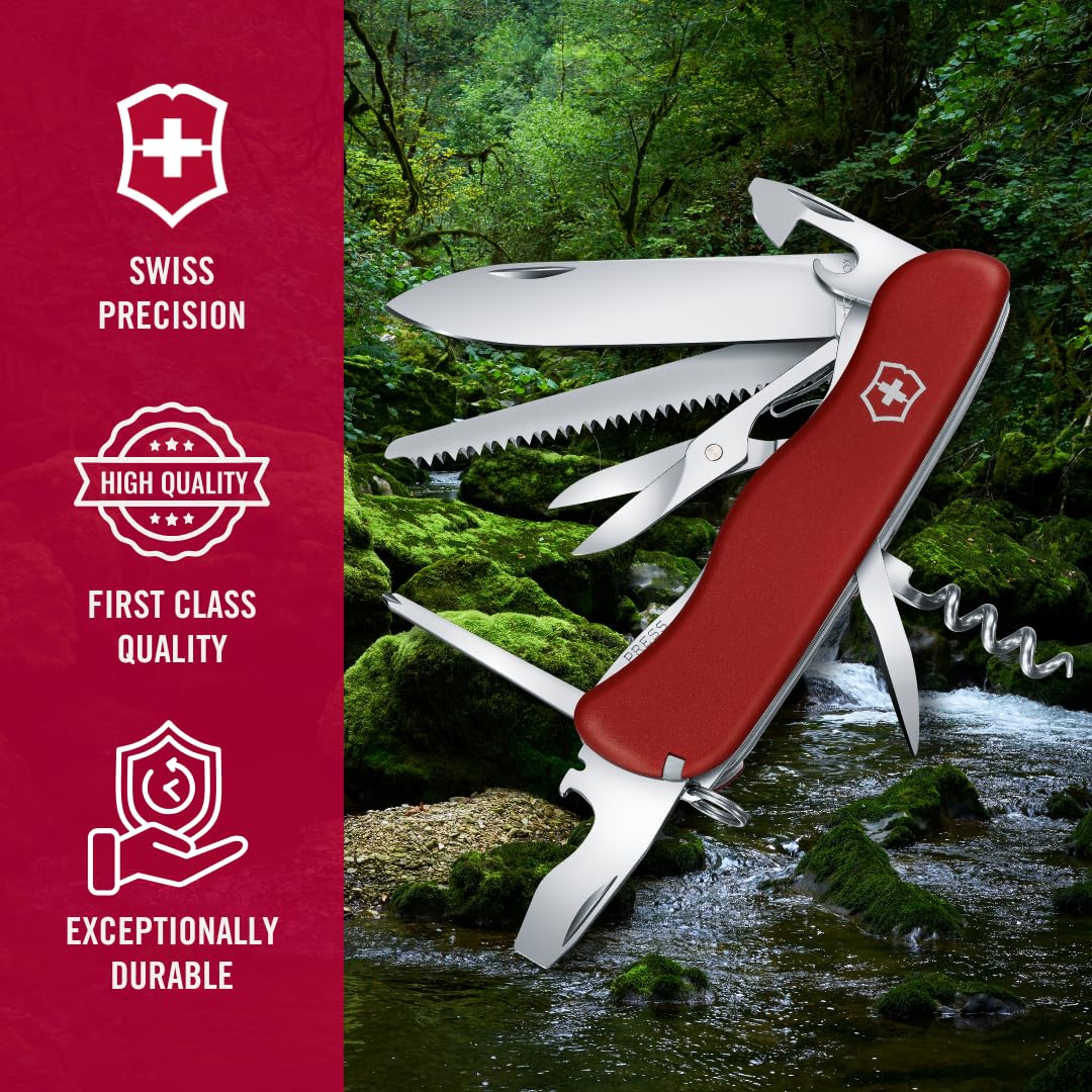 Victorinox Outrider, color Rojo, 111 mm, 14 Usos