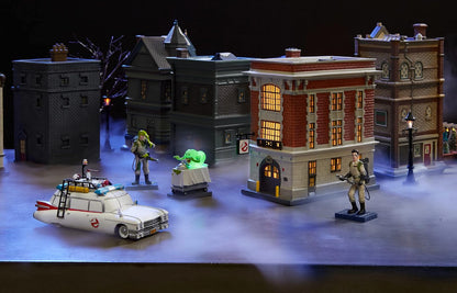 Department 56 Ghostbusters Village Accessories Ecto-1 - Figura de Automóvil, 3.19 Pulgadas, Color Blanco