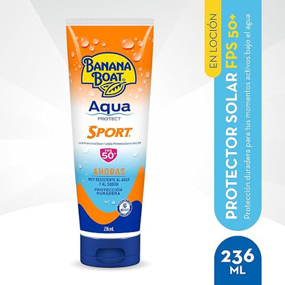Banana Boat, Protector Solar Aqua Protect Sport 50+ FPS 236 ml