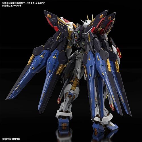 BANDAI SPIRITS(バンダイ スピリッツ) MGEX Mobile Suit Gundam Seed Destiny Strike Freedom Gundam Escala 1/100 Modelo de plástico codificado por Colores