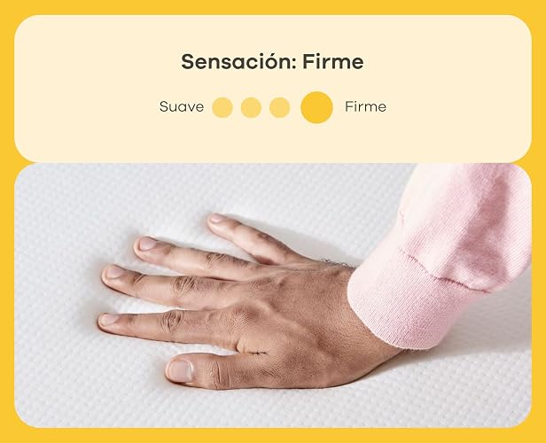 Nooz Colchón en Caja Essential, Matrimonial, Altura 16cm, Espumas de Alta Calidad para un Mejor Descanso