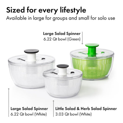 Oxo 1045409BL Good Grips Centrifugador de Ensalada, Multicolor