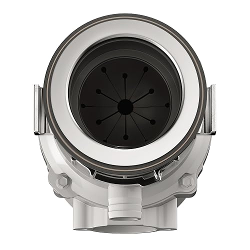 Residuos King l-1001 Legend Series 1/2 HP Continuous Feed Operation Garbage Disposer (con cable de alimentación)