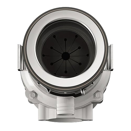 Residuos King l-1001 Legend Series 1/2 HP Continuous Feed Operation Garbage Disposer (con cable de alimentación)