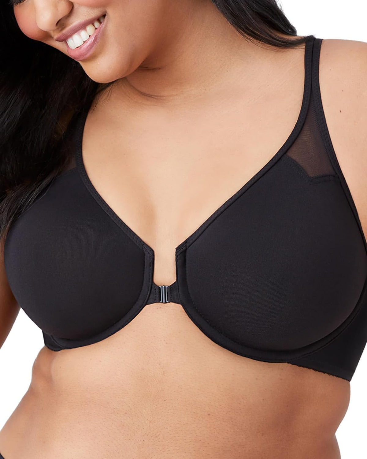 Wacoal Sujetador de Espalda en T para Mujer - 36D - Negro -