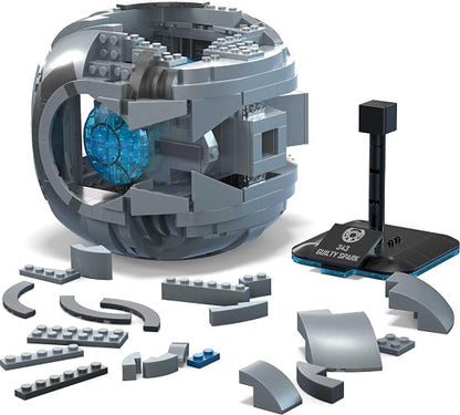 Mega Halo Model Réplica de Juguete de construcción, 343 Chispa culpable con 609 Piezas, Luces y Sonidos, Juego de construcción y exhibición para coleccionistas, Ideas de Regalo para Adultos