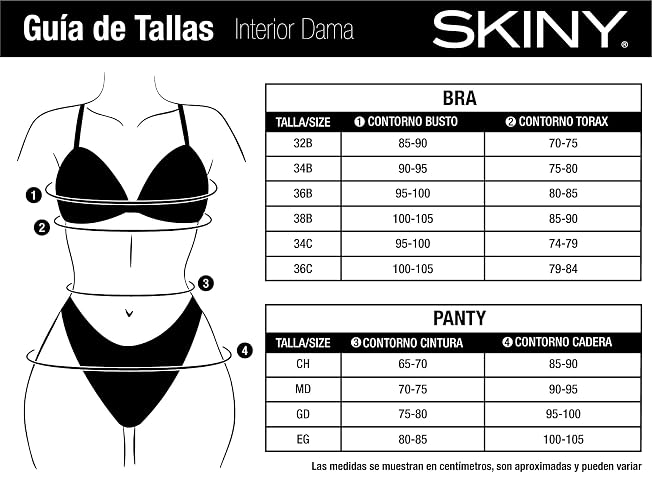 Skiny Boxer Corto para Mujer