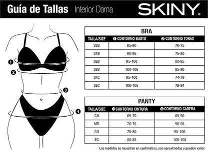 Skiny Boxer Corto para Mujer
