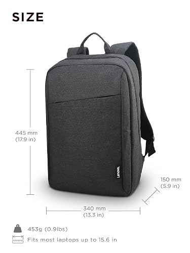 Mochila portatil B210 Lenovo 15.6" | Material Poliéster | Tejido de alta calidad, duradero e impermeable | Color Negro