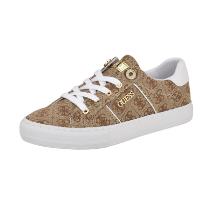 GUESS Loven Tenis Casual para Mujer - 27.0 cm - Marrón medio 219