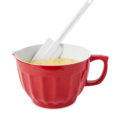 Rubbermaid Commercial Products - Espátula raspadora de temperatura fría, 16.5 pulgadas, diseño de descanso limpio (FG1906000000), color blanco