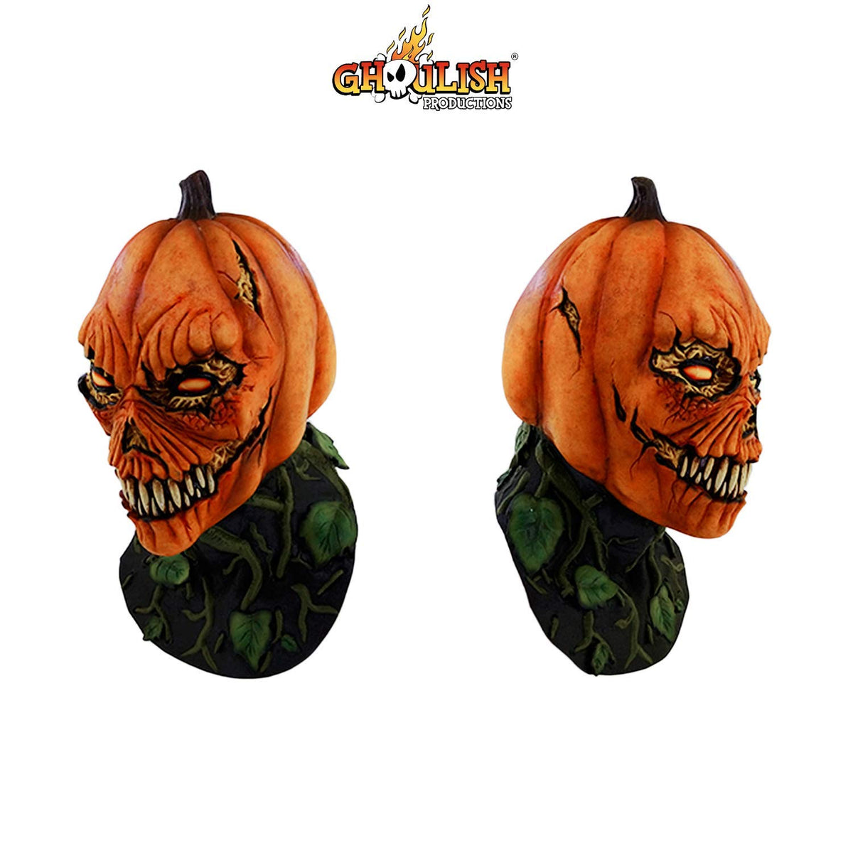 Adult Possessed Pumpkin Mask