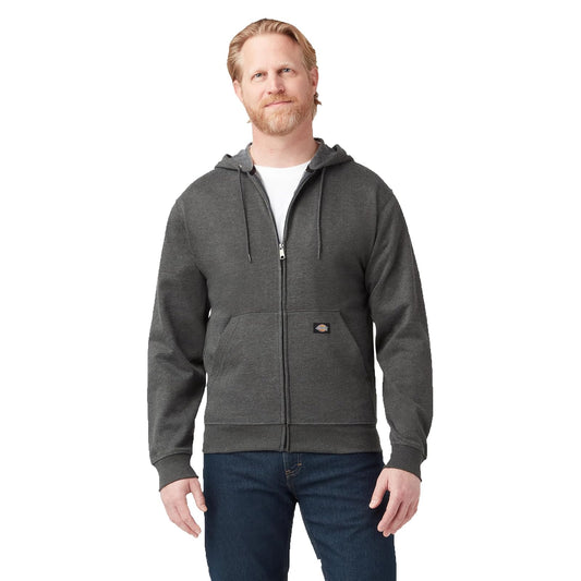 Dickies - Sudadera con Capucha y Cierre para Hombre Negro Talla Regular Otoño-Invierno
